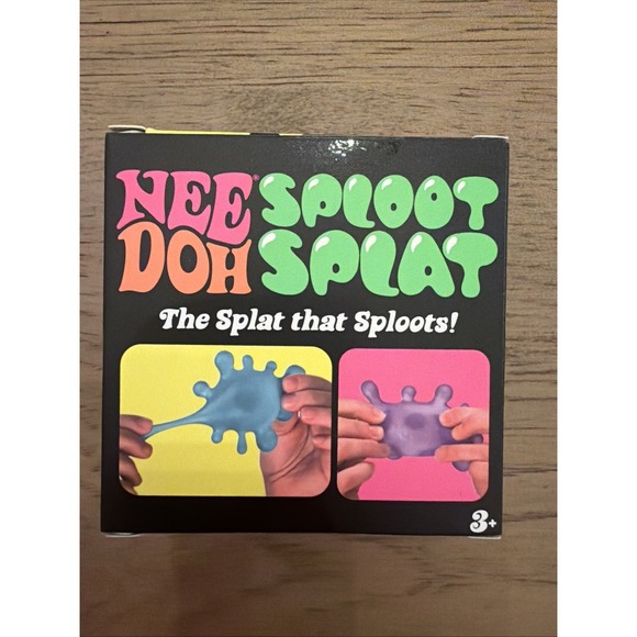Pink NeeDoh SPLOOT SPLAT, Nee Doh Splatter Fidget, Nee-doh SplootSplat Squishy - Picture 2 of 4